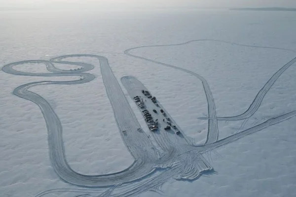 bobsled ice track